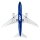Micro Boeing 787 Dreamliner Twin 30mm EDF BNF Basic mit AS3X & SAFE Select - 715mm