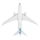 Micro Boeing 787 Dreamliner Twin 30mm EDF BNF Basic mit AS3X & SAFE Select - 715mm