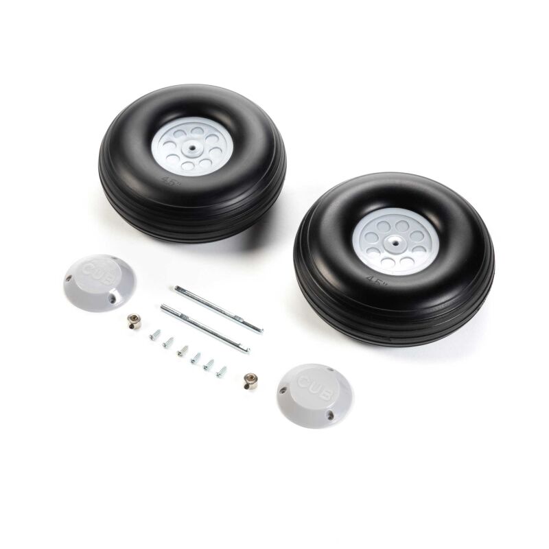 Hangar 9 Wheels Set: Carbon Cub15cc (HAN-4497)