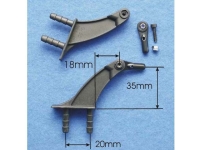 Gabriel - control horn 6/35 M3