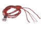 Voltmaster - cable harness SUB-D 9 poles female connector - open end - 80 cm
