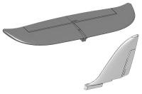 Multiplex - Easy Star tail unit silver