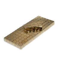 Voltmaster - Neodym Würfelmagnet goldfarben 5 x 5 x 5mm (1 Stück)