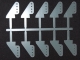 Voltmaster - control horn epoxy 26 mm (10 pieces)