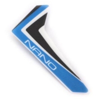 E-flite - Blade Nano CP X - Blaue Finne mit Dekorbogen