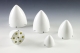 Voltmaster - fiberglass spinner de luxe white - 140 mm
