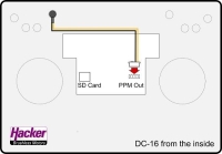 Jeti - PPM-DSC-Buchse mono (schwarz) für DC/DS Sender