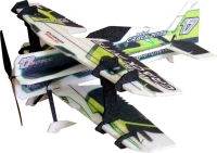 RC factory - Mini Crack Pitts green 6mm EPP - 600mm