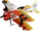 RC factory - Mini Crack Pitts orange 6mm EPP - 600mm